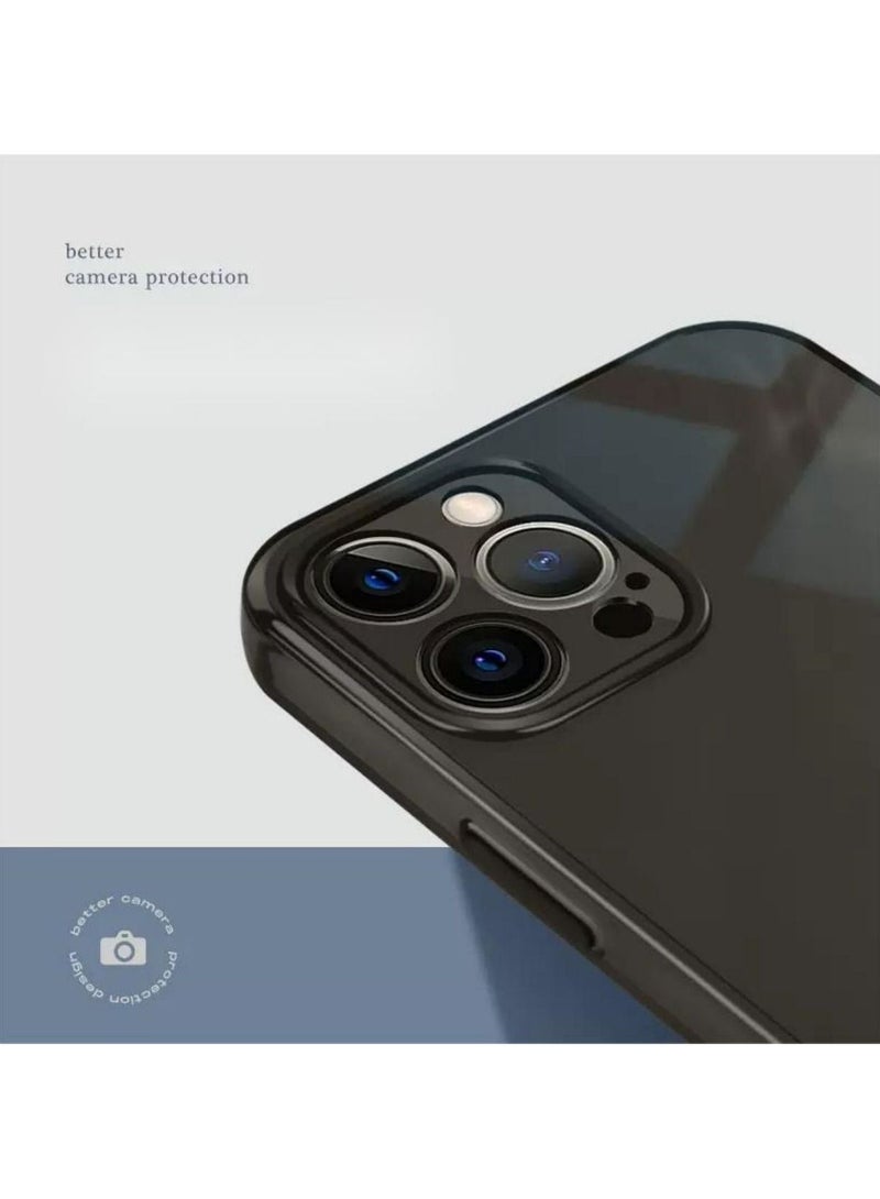 Color Fans Corgi with Facial Mask iPhone 14 Pro Max Anti-Explosion Ultra Thin Shockproof Protective Case Cover - Image 4