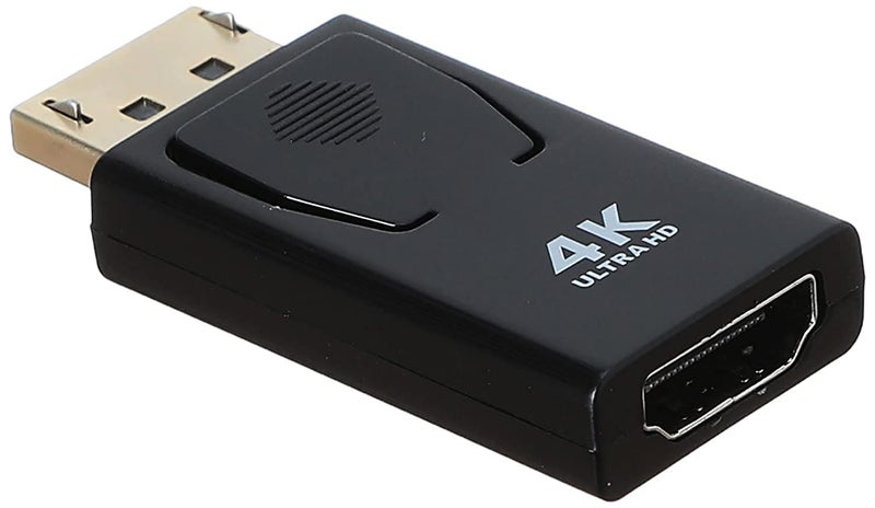 Keendex kx 2273 displayport (dp) male to hdmi female 4k converter - black-result.feed.gl_electronics-size - Image 1