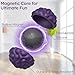 PARTY TONIGHT Silicone Magnetic Balls Fidget Toys for Adults Teens 8PCS Stress Balls Sensory Toy Quiet Magnet Desk Fidgets with Textured ADHD Anxiety Relief Items Fun Stocking Suffers Gifts - Image 4