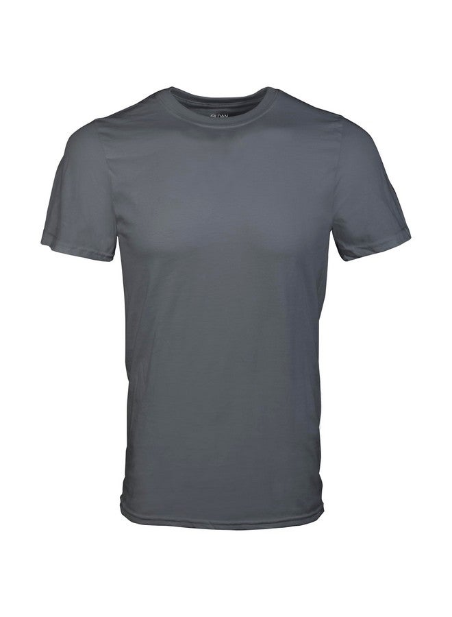 Gildan Men's Crew T-Shirts, Multipack, Style G1100, Black/Sport Grey/Charcoal (10-Pack) - Image 4