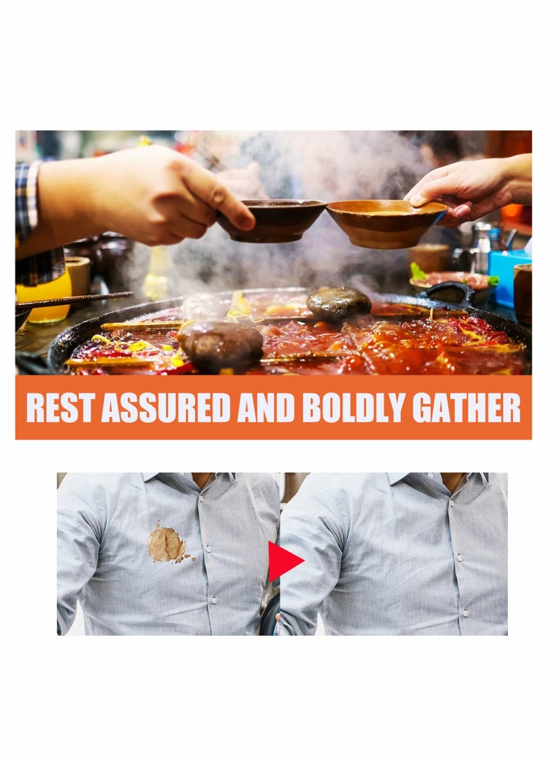 Magic Stain Remover - Rolling Bead，Portable No-wash Instant Stain Remover Pen Ideal for Emergency Stain Removal Instant Stain Removal Stick Does Not Damage Clothes (4 pcs) - Image 5