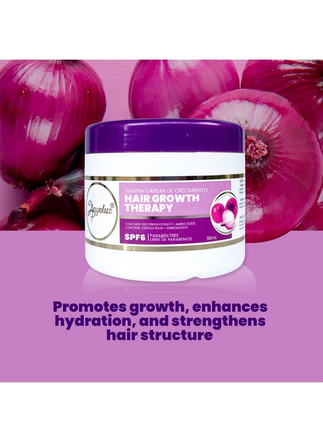 ANYELUZ - Nyeluz Hair Growth Therapy ; Promotes Hair Growth Hydration And Strengthening Of Hair Structure ; Protects Color And Repairs Damage ; Enhances Resilience And Shine - Image 1