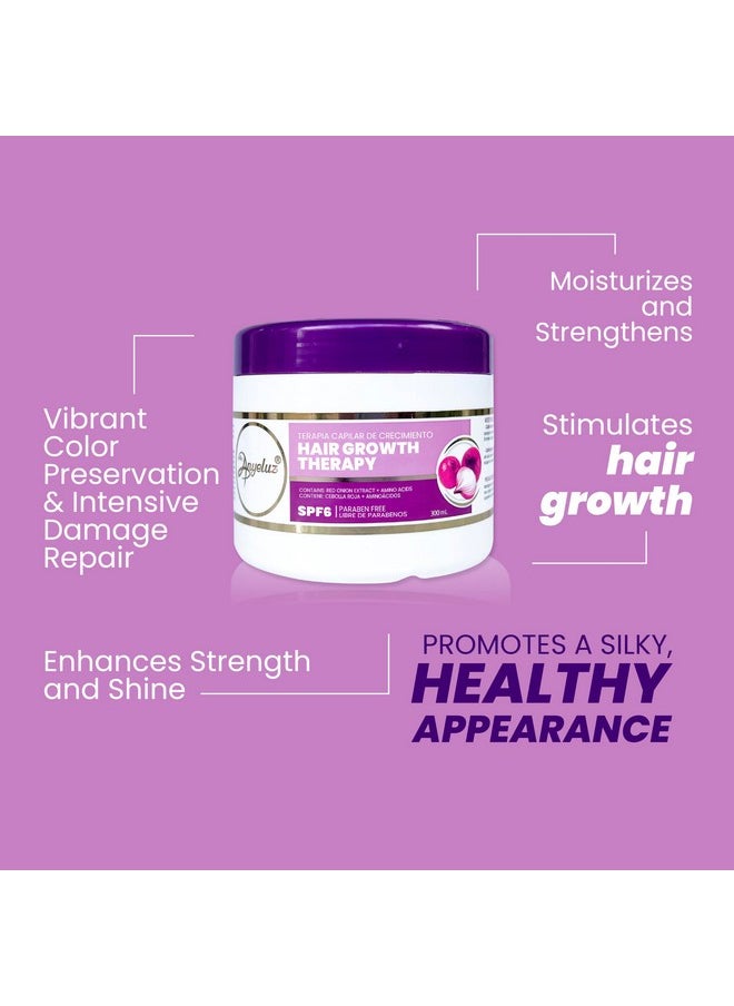 ANYELUZ - Nyeluz Hair Growth Therapy ; Promotes Hair Growth Hydration And Strengthening Of Hair Structure ; Protects Color And Repairs Damage ; Enhances Resilience And Shine - Image 1