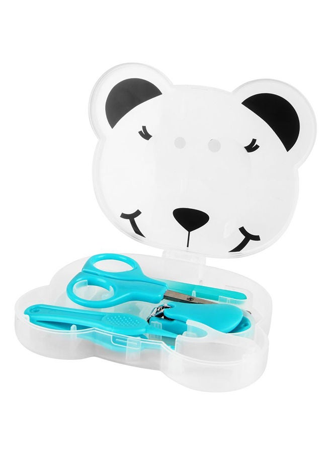 Badabulle 4-Piece My First Manicure Set, Blue - Image 1