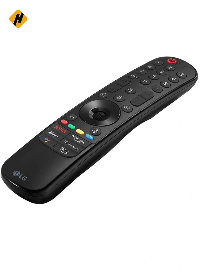 New AN-MR22GA OEM Replacement Magic Bluetooth Remote Control with Mic for LG OLED65C2PUB 65 C2 Series 4K Smart OLED TV (2022) with Netflix Prime Video Disney+ LG Channels Buttons with battery