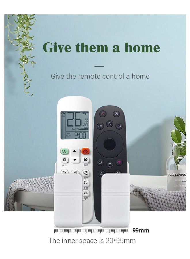 Adhesive Mobile Phone Charging Stand Multifunctional Creative Wall Hanging Storage Rack Storage Bedside Fixed Universal Universal For Lazy People - Image 3