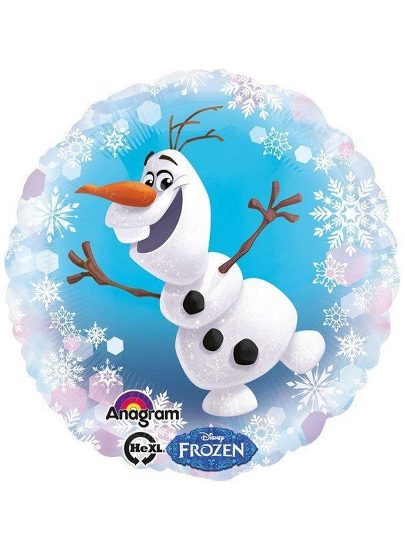 أمسكان بالونات الحفلات المعبأة من أناجرام إنترناشيونال HX فروزن أولاف، متعددة الألوان - Image 1