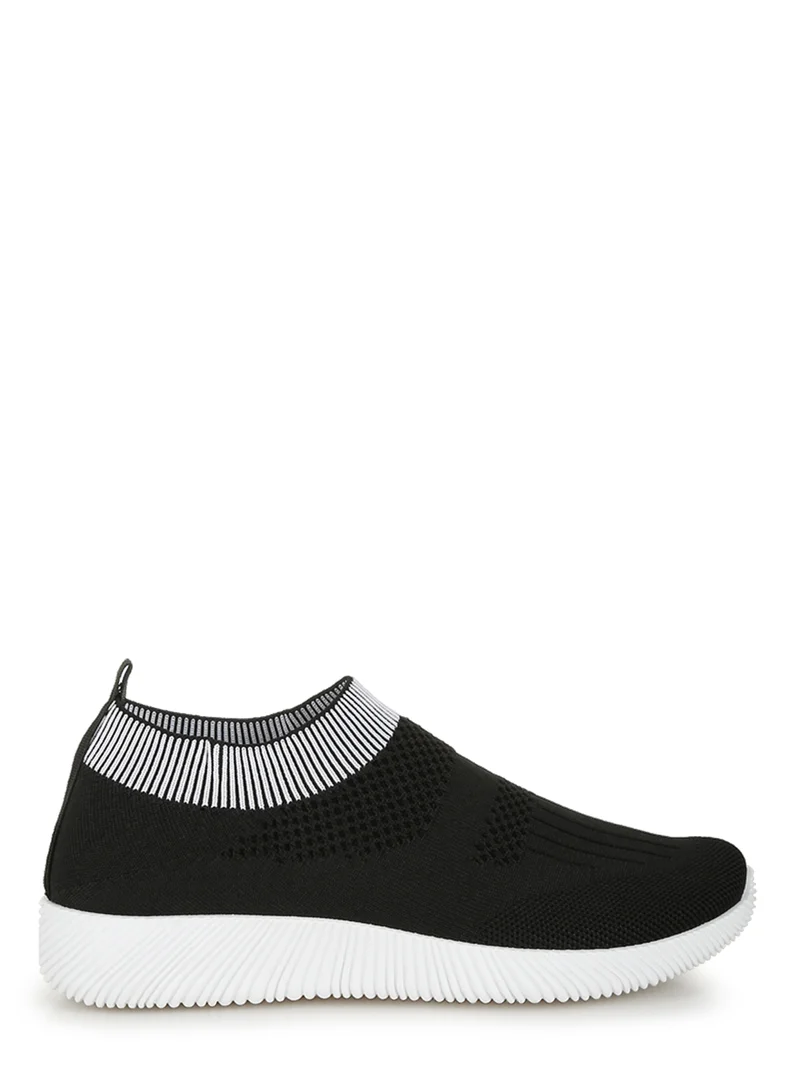 London Rag Flyknit Walking Sneakers in Black