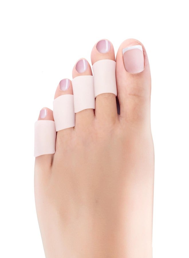 PYRJIN Silicone Toe Protection, 20 Pieces Toe Protection, Toe Tube, for Small Toes and Fingers, Blisters, Calluses, Reduce Rubbing, Relieve Pain. - Image 1