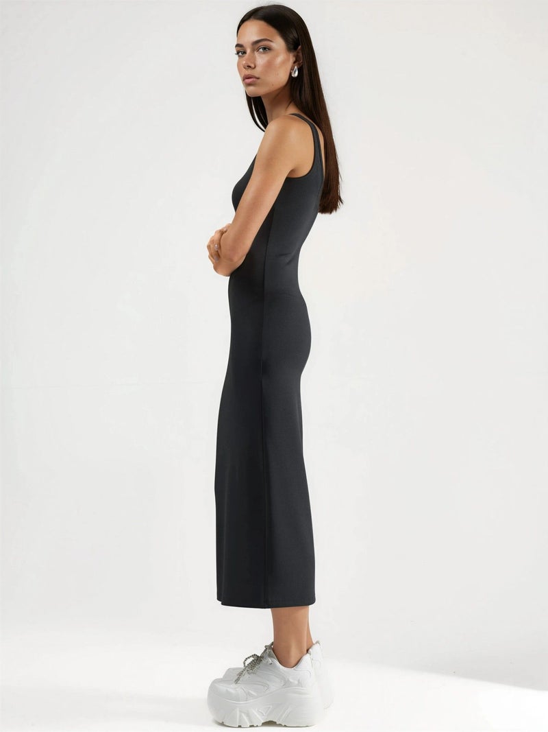 HICCUP Bodycon Basic Midi Dress - Image 5