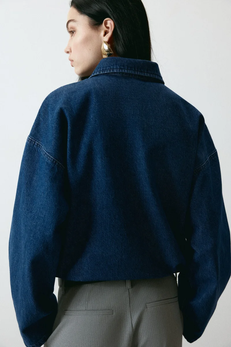 H&M Collared denim jacket