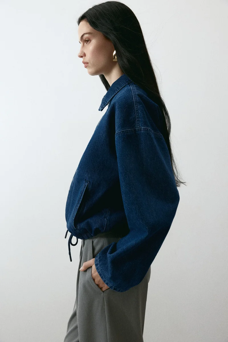 H&M Collared denim jacket