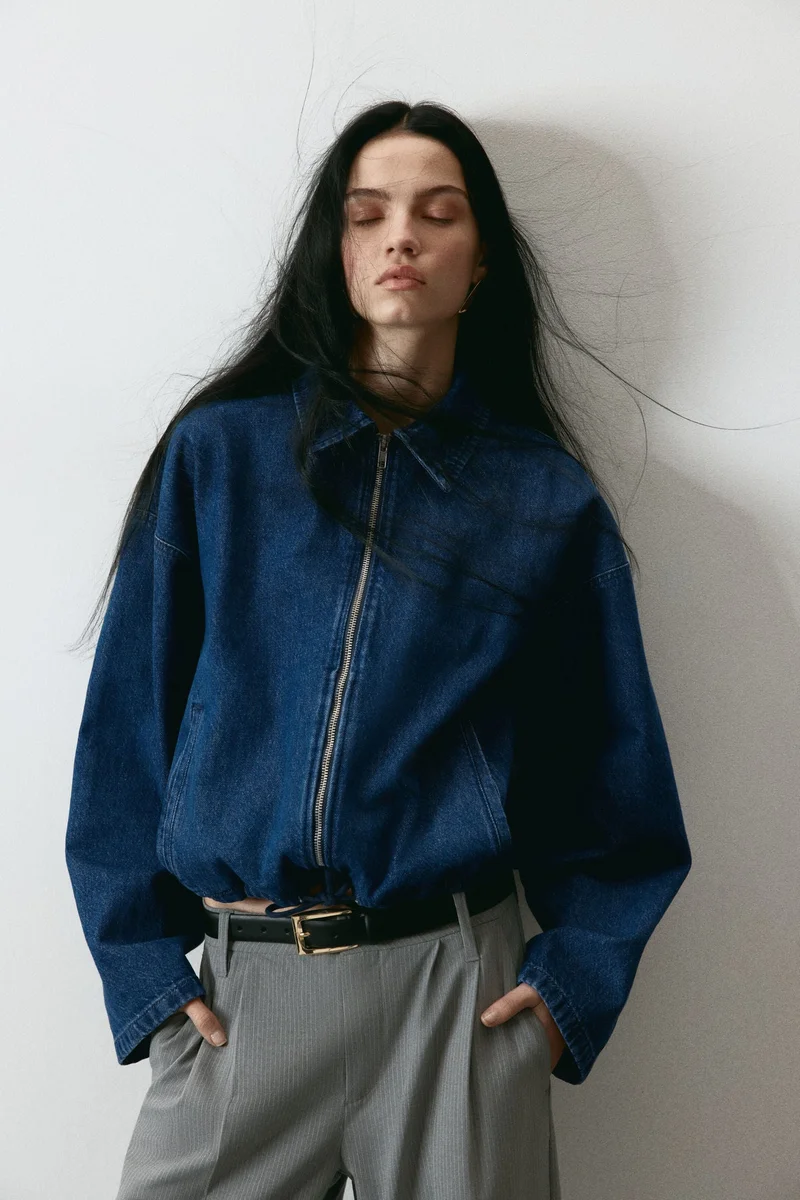 H&M Collared denim jacket