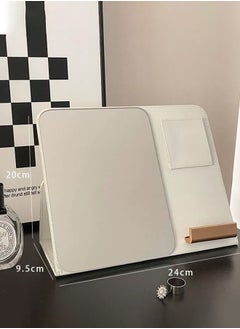 spa luxetique Foldable Mirror Phone Stand - Portable Makeup Mirror for Desktop, Dorm, and Travel  - Image 4