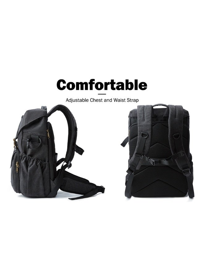BAGSMART BAGSMART Black Photo Series/ Photo Camera Backpack - Image 4