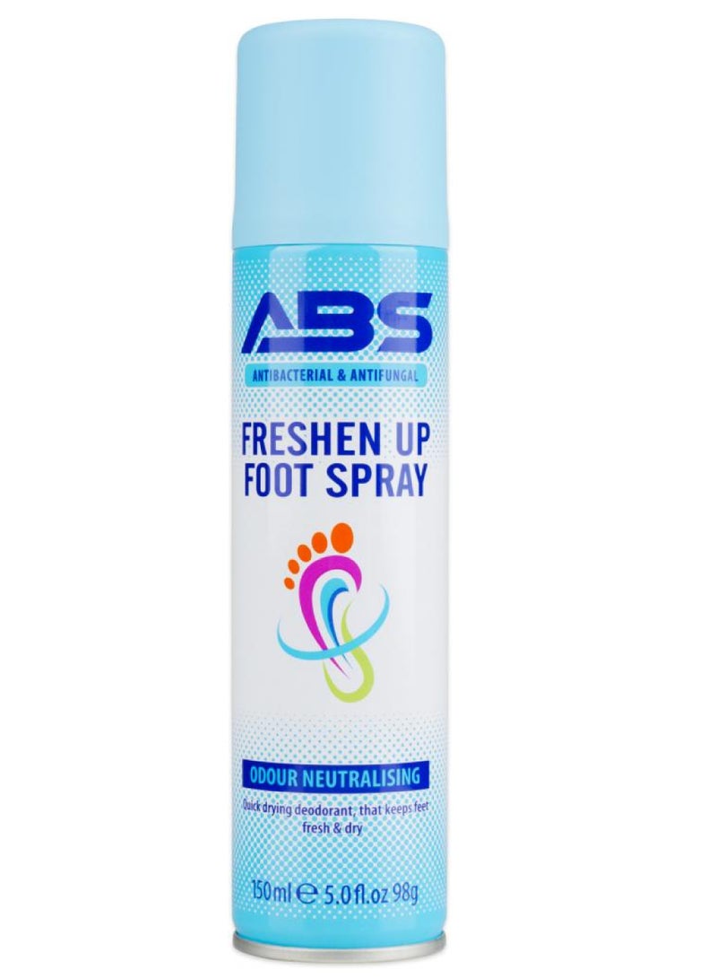 ABS FRESHEN UP FOOT SPRAY 150ML