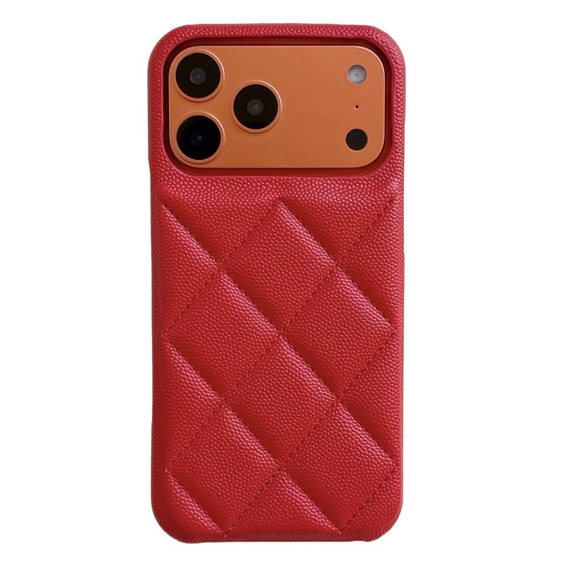 Shockproof iPhone 17 Pro , Red , Cover for iPhone 17 17 Air 17 Pro 17 Pro Max for On The Go Carry - Image 1