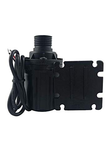 GENEDEY DC 12V 1/2" Brushless Magnetic Drive Centrifugal Submersible Water Oil Pump Ultra Quiet 800L/H 5M/16ft for Fish Tank Fountain Pool Pond Aquarium Solar Water Circulation System - Image 3