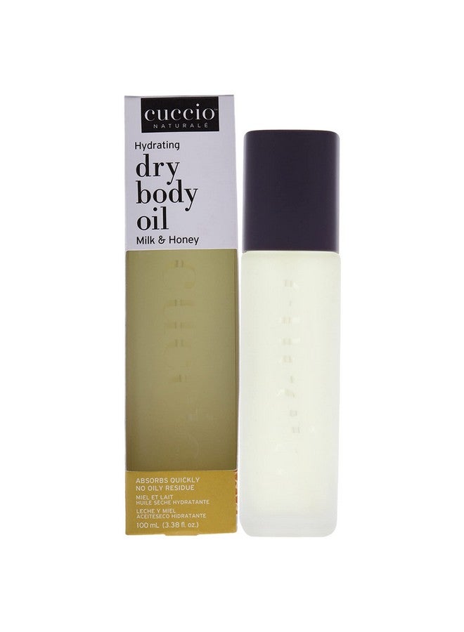 Cuccio Naturale Hydrating Dry Body Oil - Milk & Honey, Paraben-Free, 3.38 Oz - Image 1