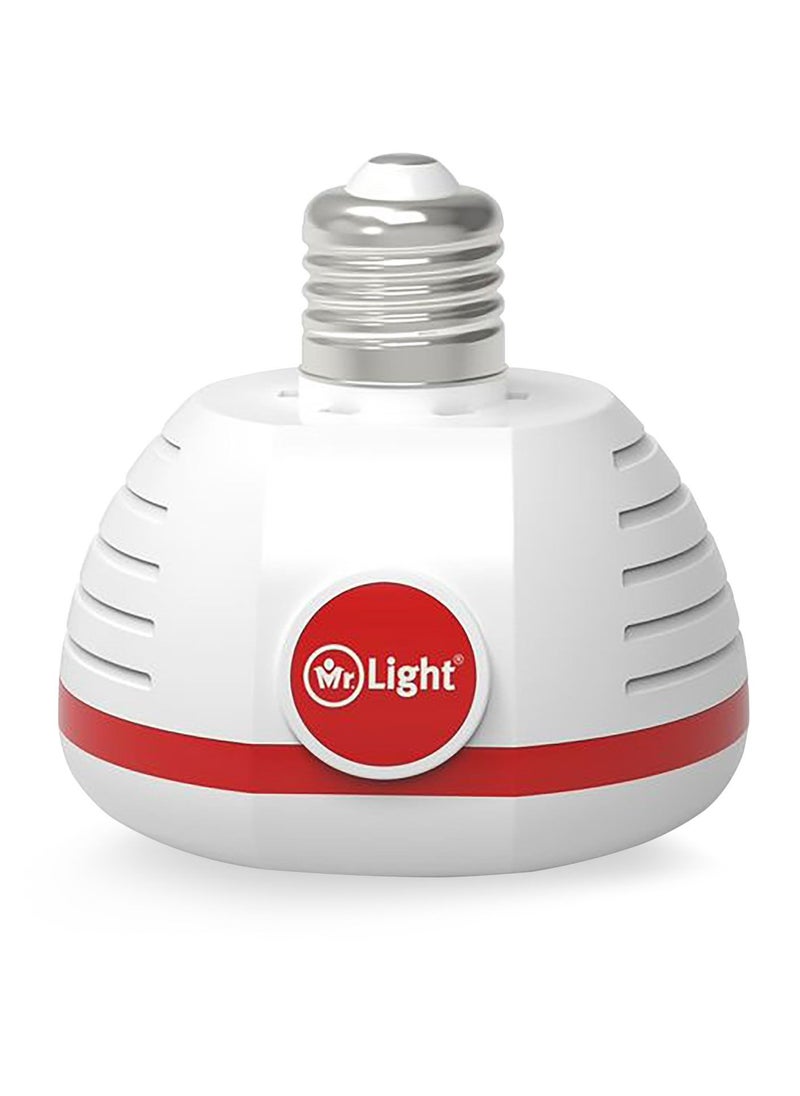 Mr. Light - 4 In 1 Combo Rechargeable LED Lamp Bulb Lives Up To 20X Longer Working Time 3 To 4 Hours With Converter Socket - Image 1