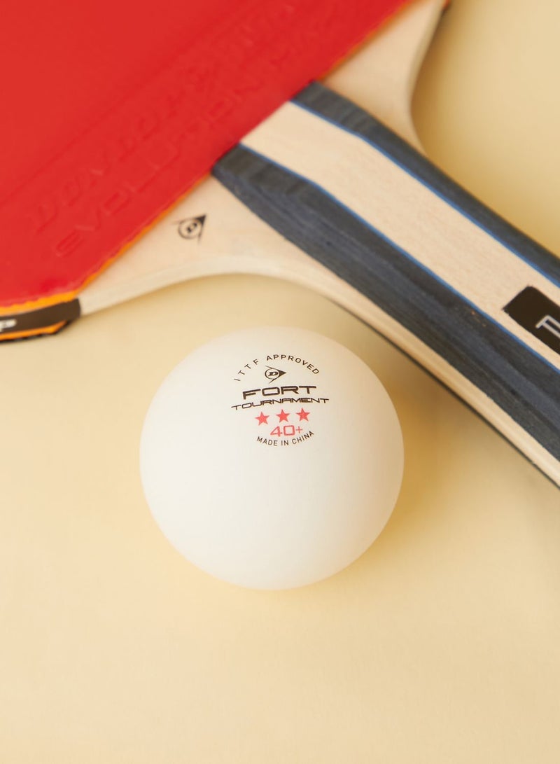 Dlop 40 Fort Trnmnt Table Tennis Ball, 3 Ball Box