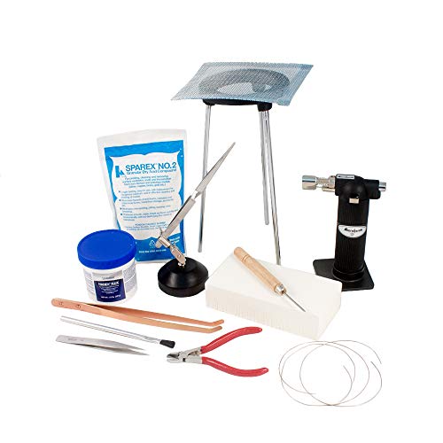 SFC TOOLS Standard Jewelry Soldering Kit with Silver Solder Wire Kit-1750 - Image 1