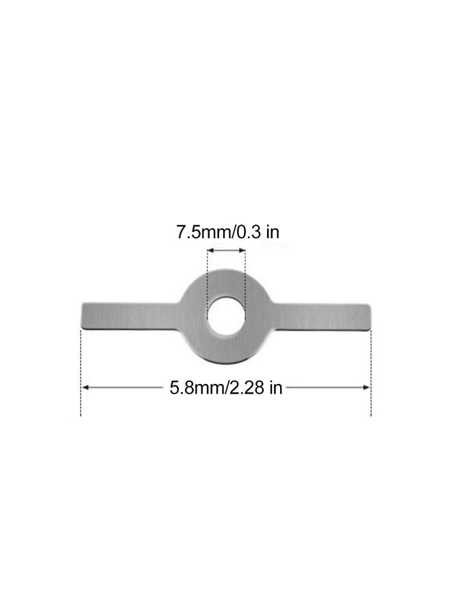 Stainless Steel Meat Grinder Plate Discs Plate Blade Mincer Plate Meat Grinder Replacement Accessories for Kitchen  - Image 4