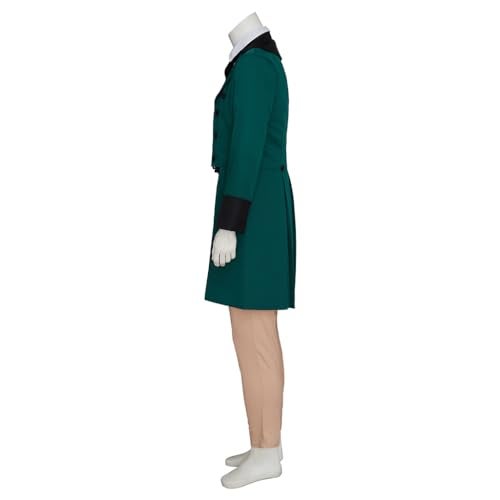 Fortunehouse Men's Victorian Fancy Outfit 18th Century Regency Tailcoat Vest Costume (XXL, STYLE 4-Green) - Image 5