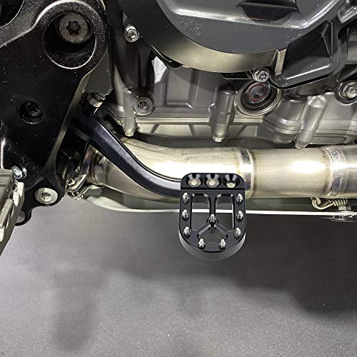 NICECNC Black Brake Pedal Lever Pad Extender Compatible with KTM 390 Adventure 2020-2023,790/890 Adventure/R/S 2018-2023,690 Enduro R 2008-23,690 SMC R2019-23,1290/1190/1090/1050/990/950 Adventure - Image 2