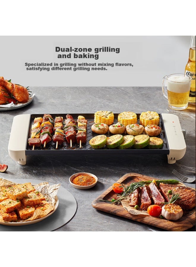 Supor Multi-functional Pot, Barbecue Grill, Electric Grill Plate, Electric Grill Stove, Electric Grill, Electric Grill Plate, All-in Large Grill For Skewers And Meat Gj4025p806 With National Subsidy - Image 4