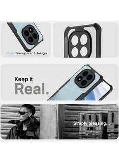 Generic Redmi Note 14 Pro Plus 5G Cover Camera Protection Shockproof Acrylic Crystal Clear Case 360 Degree Protection Transparent Back Case Cover for Redmi Note 14 Pro Plus 5G  - Image 3