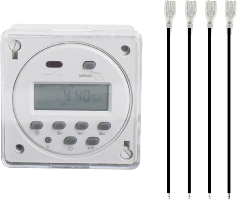 Digital Timer 110V Weekly Programmable for Home Automation Energy Saving - Image 2