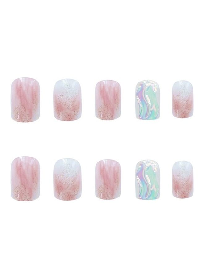 نيبمينينت طقم أظافر صناعية مكون من 10 قطع متعدد الألوان - Image 1