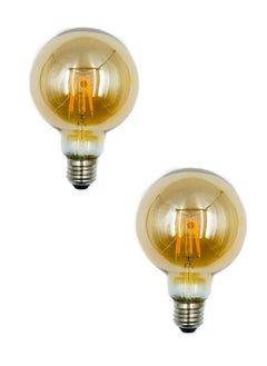 MODI LED Bulb Edison Vintage 8W Warm White 175X125 millimeter 2 pcs  - Image 2