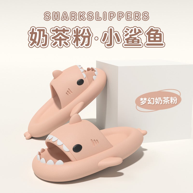 Children's Summer Slippers, Second Generation Shark Eva Slippers, Home Kids' Parent-Child Soft-Soled Baby Sandals, Parent-Child Style - Image 3