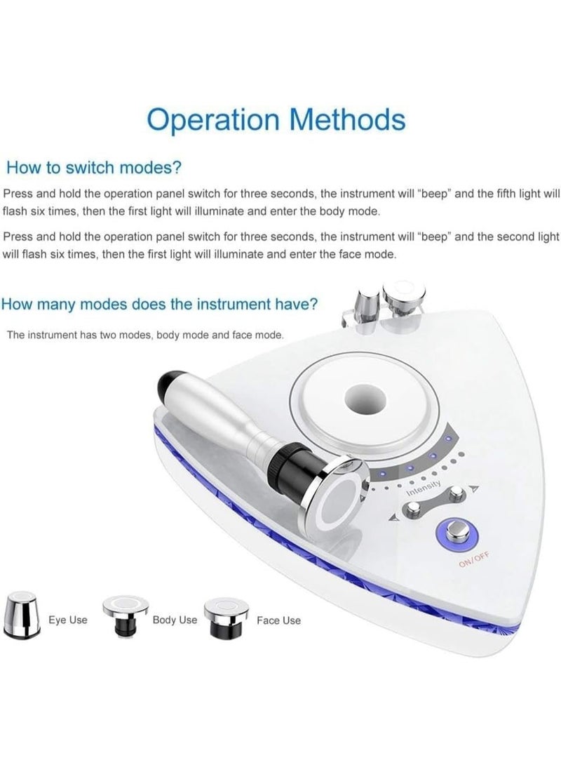Radiofrequency Device, Body Frequency, Professional 3-in-1 Skin Massage, Anti-Wrinkle, Anti-Aging, and Skin Rejuvenation - Image 5