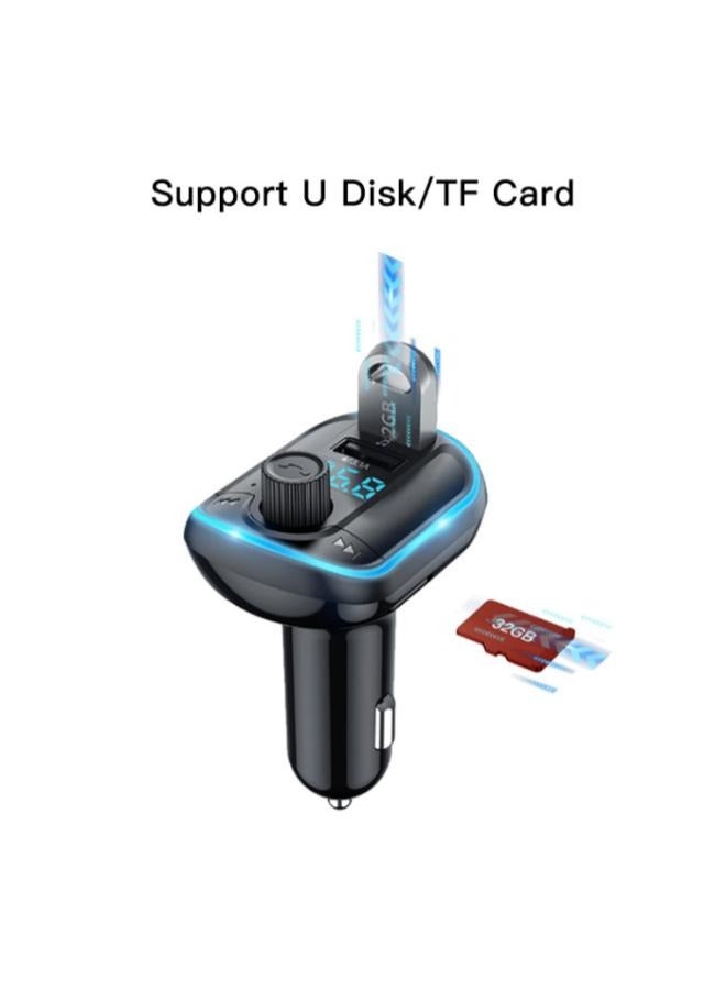 Yesido Y44 MP3 Player Bluetooths  Auto Charge Universal U Disk 2 Usb Car Charger - Image 4