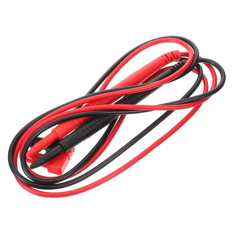 2 Pcs Test Lead Probes With Alligator Clips For Multimeter Electrical Testing - Image 2