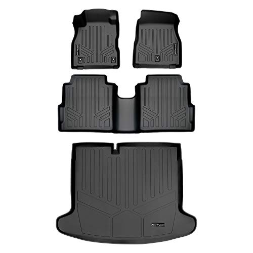 MAX LINER MAXLINER Custom Fit Floor Mats 2 Rows and Cargo Liner Trunk Set Black Compatible with 2018-2023 Nissan Kicks - Image 1