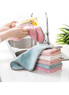 Hand Towels for kitchen, 8pc Hangable Coral Fleece Kitchen Towels Set Super Absorbent Dish Washing Rags Multi-function Household Cleaning Cloth For Kitchen (Eight Pack) - pzsku/ZCCE66C16BC61262079FCZ/45/_/1720983530/41d230db-6632-4735-a5c3-cc3466ee83dd