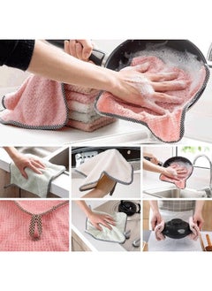 Hand Towels for kitchen, 8pc Hangable Coral Fleece Kitchen Towels Set Super Absorbent Dish Washing Rags Multi-function Household Cleaning Cloth For Kitchen (Eight Pack) - pzsku/ZCCE66C16BC61262079FCZ/45/_/1720983545/6cb3bc92-8347-4ac5-8704-c5e4ff6c6a83