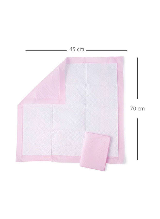 Bumble & Bird Disposable Baby Changing Mat Pack Of 50 Pink - Image 3