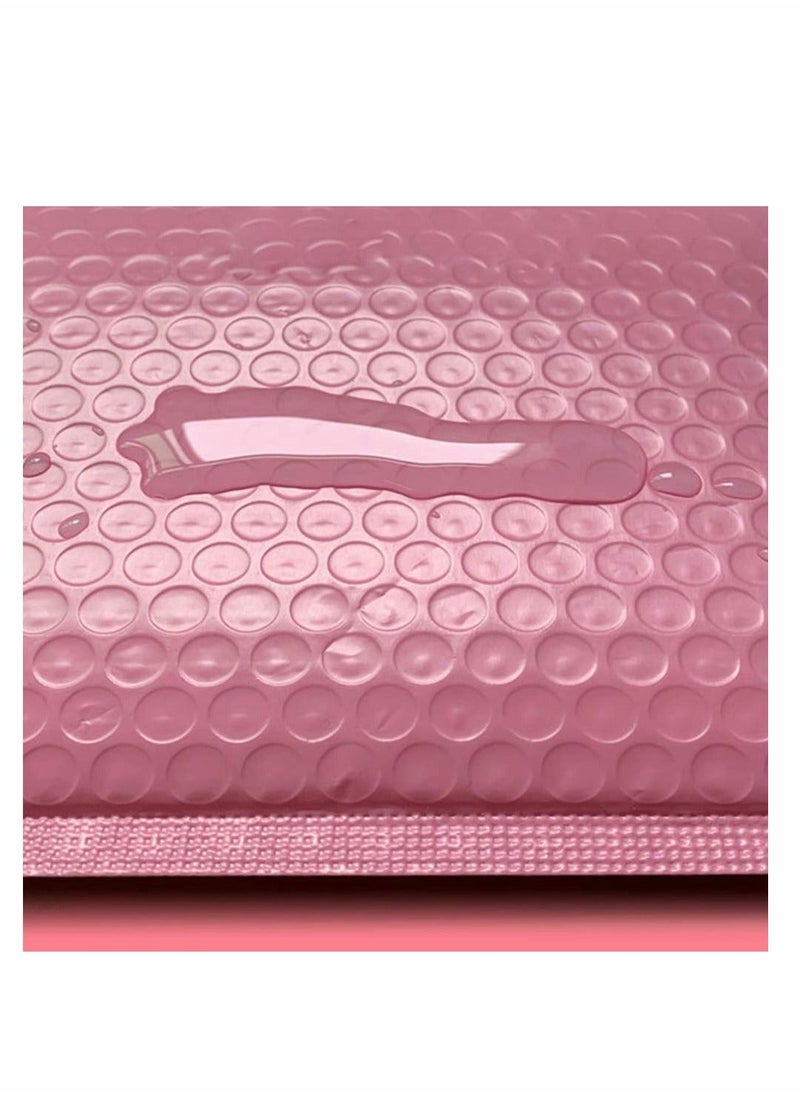 Generic - 50pcs Self-Seal Bubble Out Bags Anti Static Bubble Bags Cushioning Wrap Pouch for Shipping,Storage and Moving (Pink, 20x15cm) - Image 1