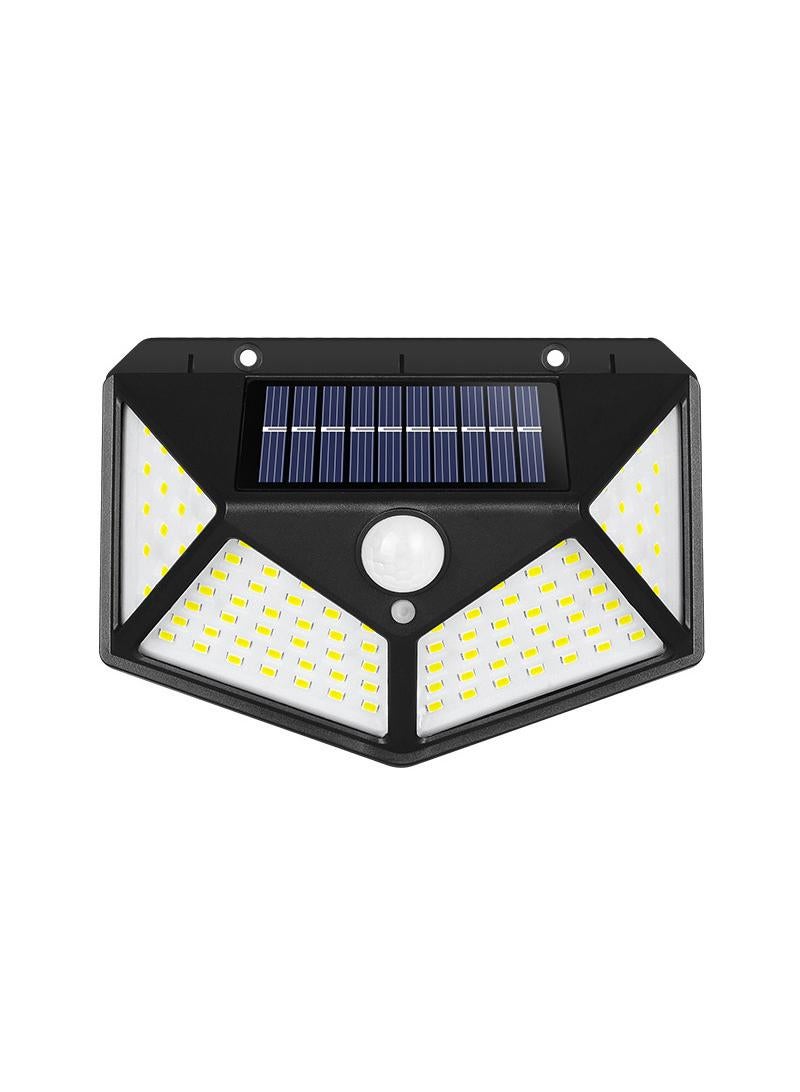 Y&D 2 Piece Set Solar Outdoor Garden Courtyard Wall Lighting Human Body Induction Waterproof Energy Saving LED Street Light - Image 1