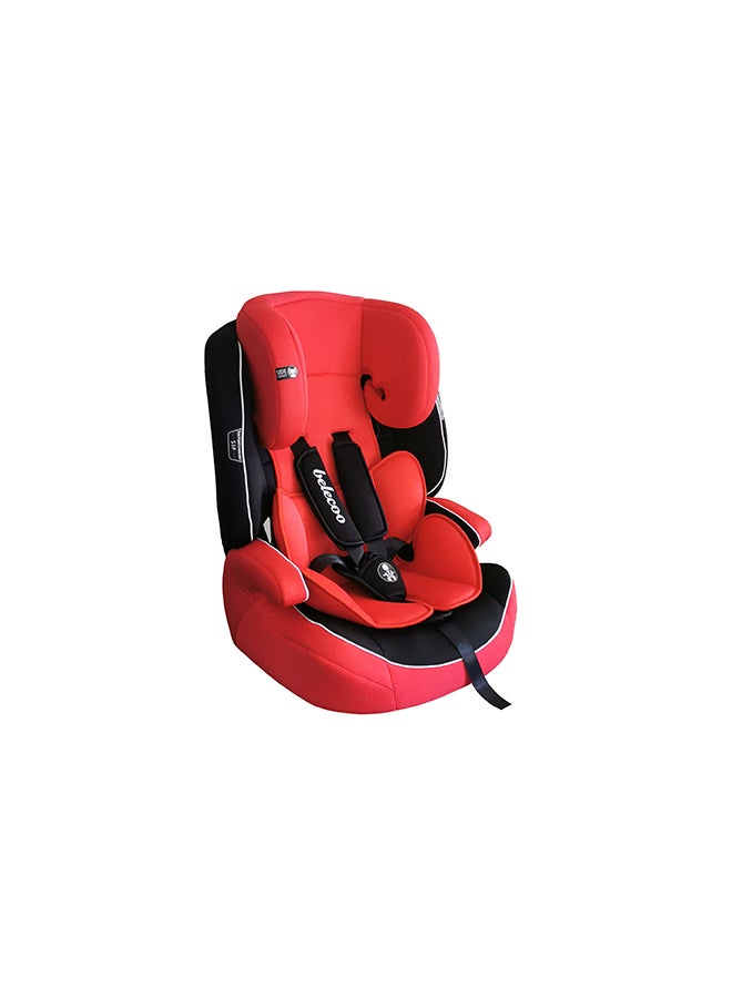 belecoo Sip Car Seat Blue (9 Month To 12 Year, 9-36 Kg) - Red - Image 1