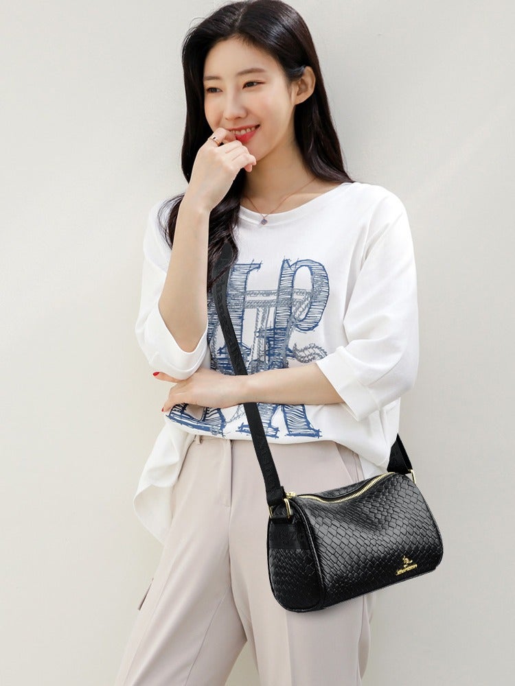 Women'S Bag 2024 Bag Internet Red Printed Letter Pillow Bag All-Match Atmospheric Shoulder Bag - Image 3