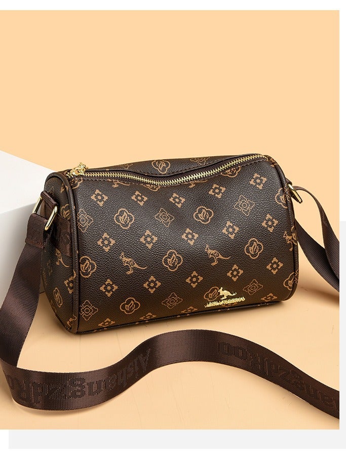 Women'S Bag 2024 Bag Internet Red Printed Letter Pillow Bag All-Match Atmospheric Shoulder Bag - Image 2