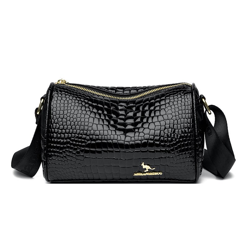 Women'S Bag 2024 Bag Internet Red Printed Letter Pillow Bag All-Match Atmospheric Shoulder Bag - Image 1