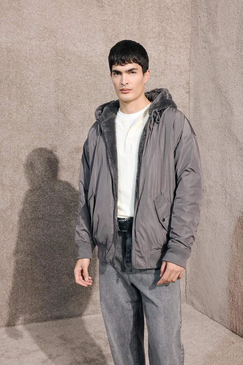 Defacto  Oversize Fit Puffer Jacket  | Best Price UAE
