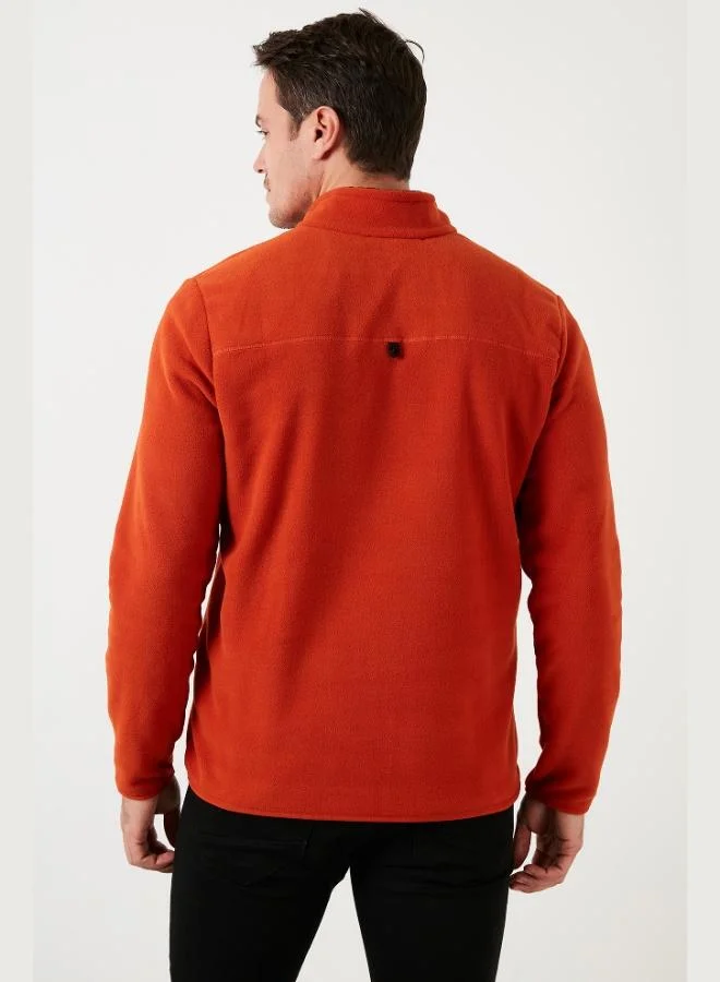 Buratti  Buratti Slim Fit Anti-Pilling Non-Flapping Batwing Collar Cold-Resistant Brushed Fleece Men's POLAR 5906001 for Men | Best Price UAE